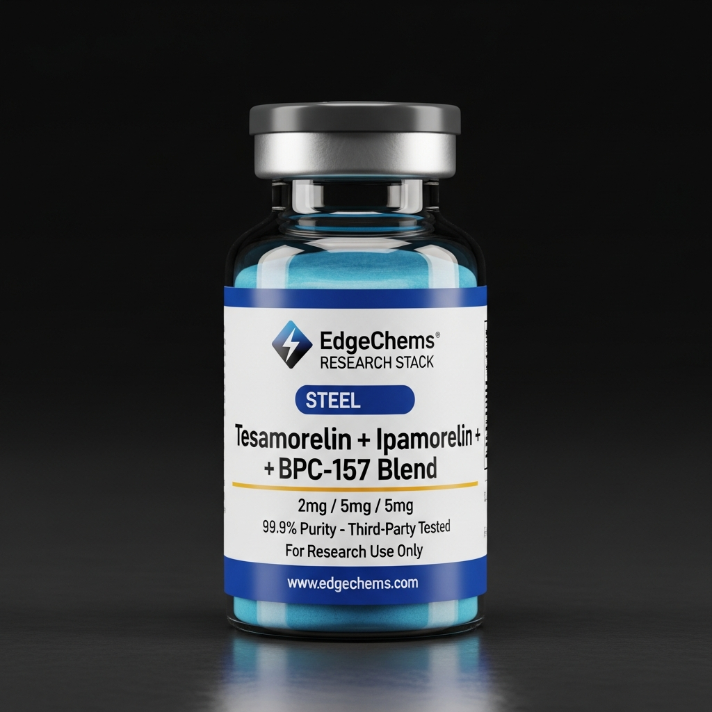 Tesamorelin + Ipamorelin + BPC-157 Blend For Sale — Buy Research Stack